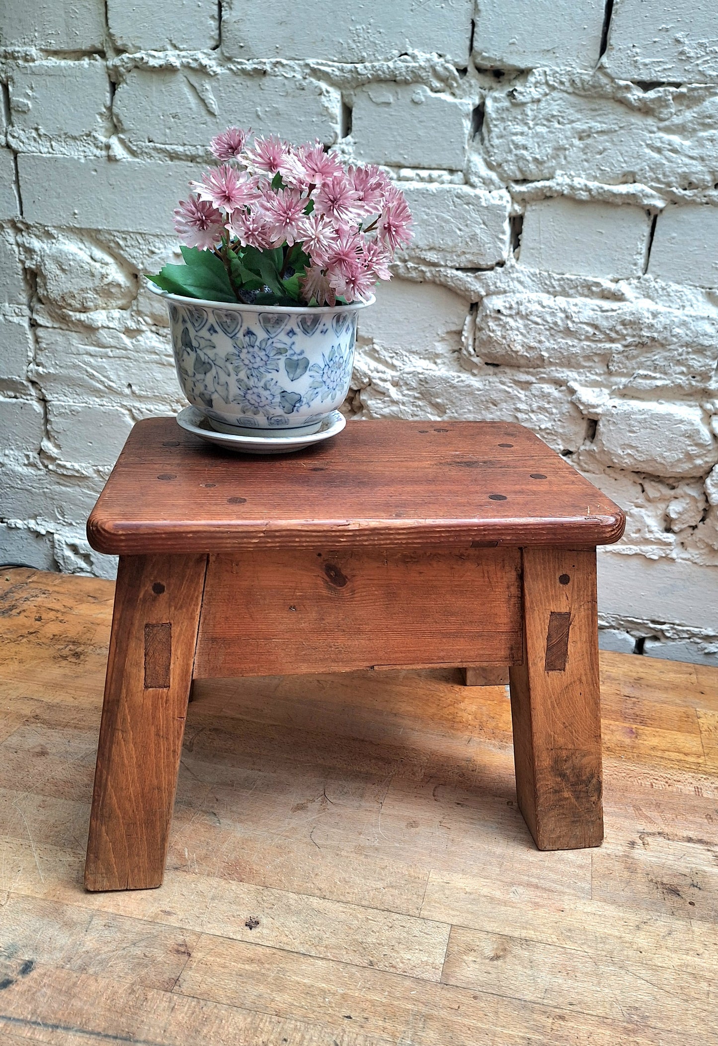 Chunky Rustic Foot Stool