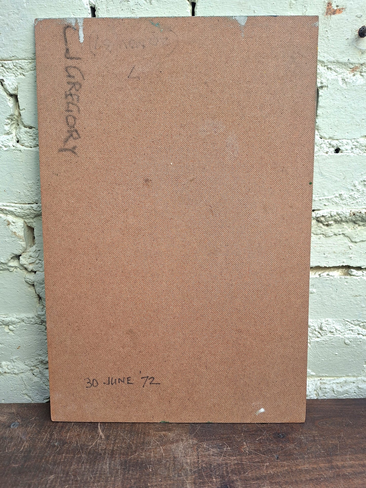 Painting by CJ Gregory ' Dark Forest' 1972