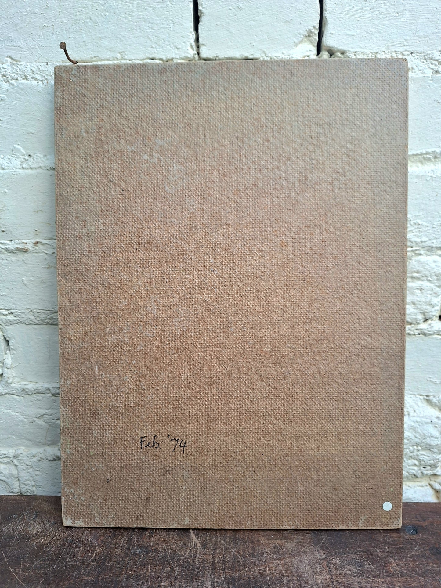 Painting of Signs by CJ Gregory 1974.