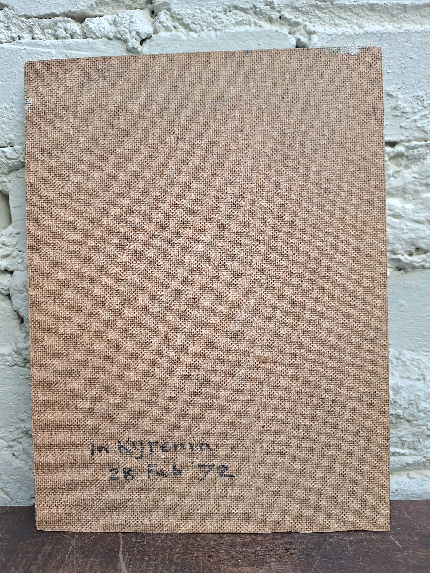 Painting by CJ Gregory 'In Kyrenia' 1972