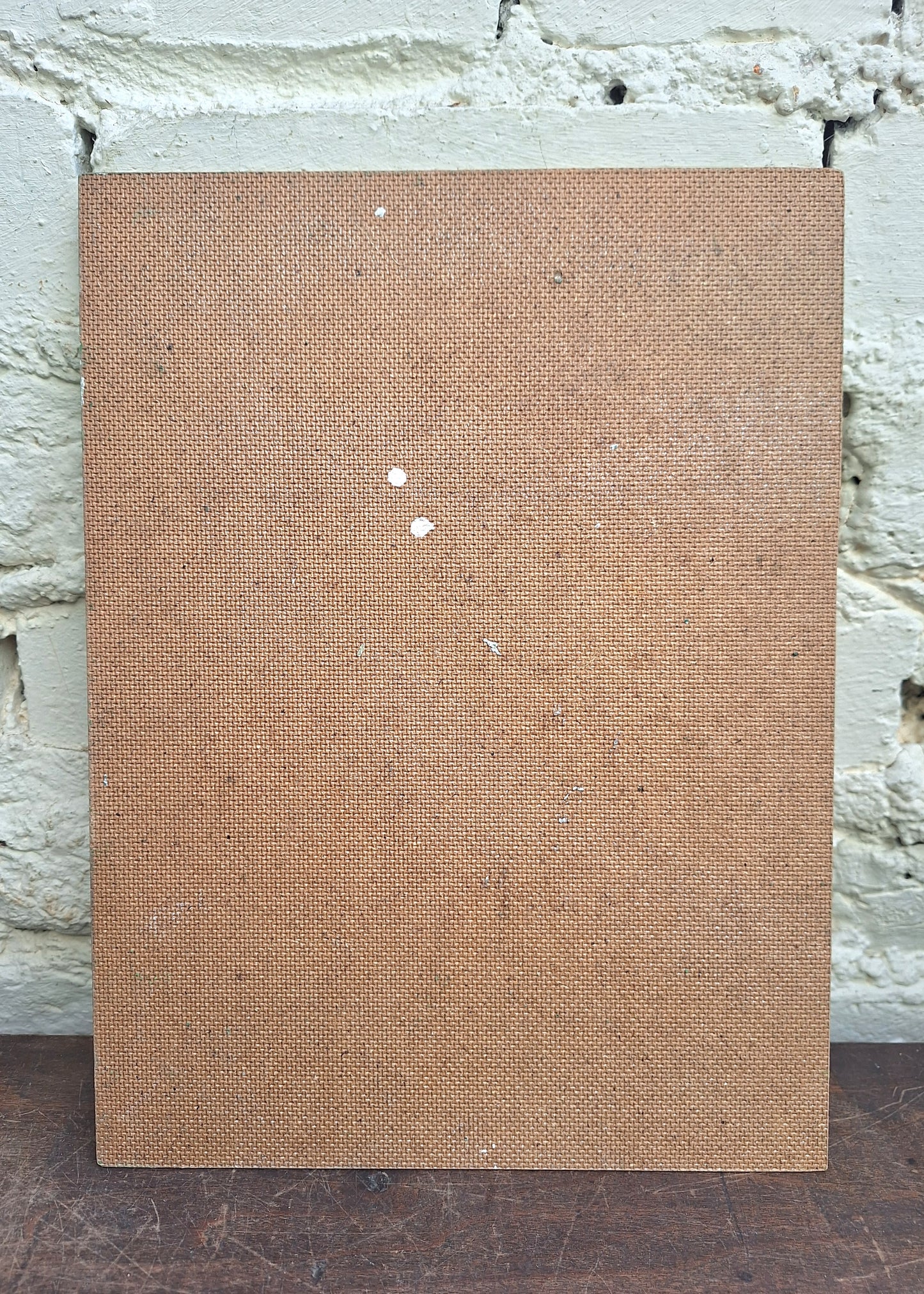 Painting by CJ Gregory 'Orange Hedgerow'