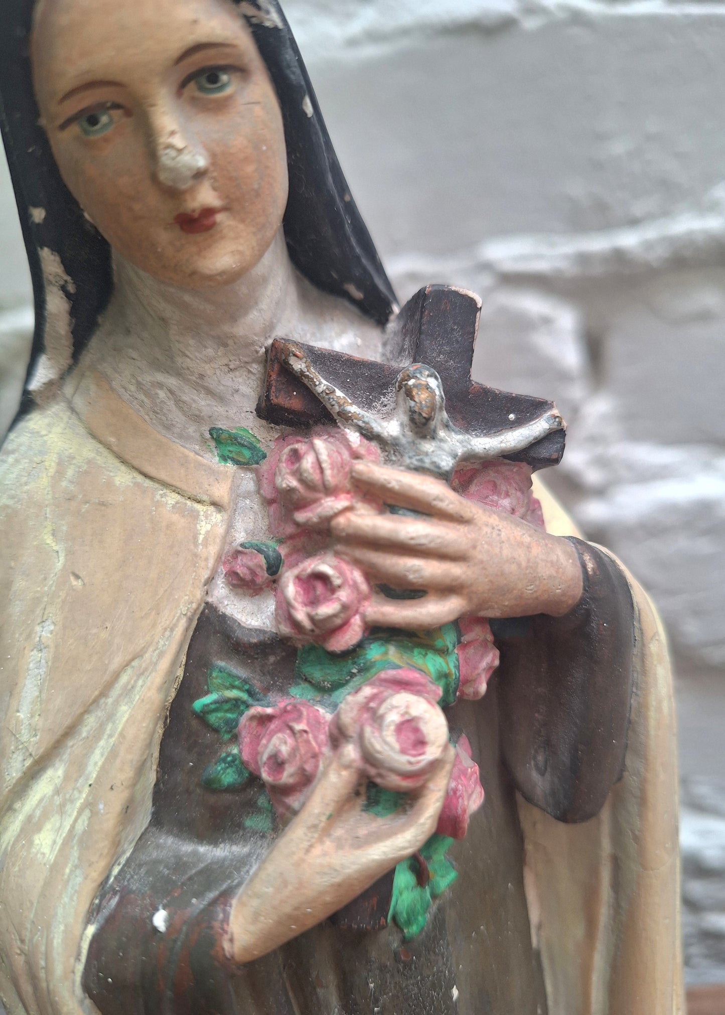 Antique Saint Thérèse of Lisieux or Little Flower.