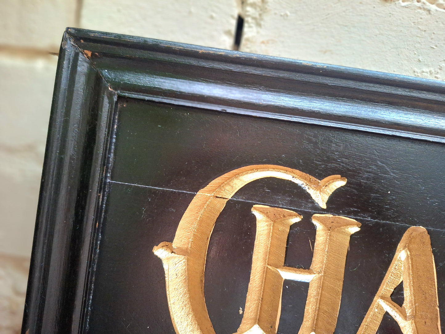 Vintage Wooden Charcuterie Sign