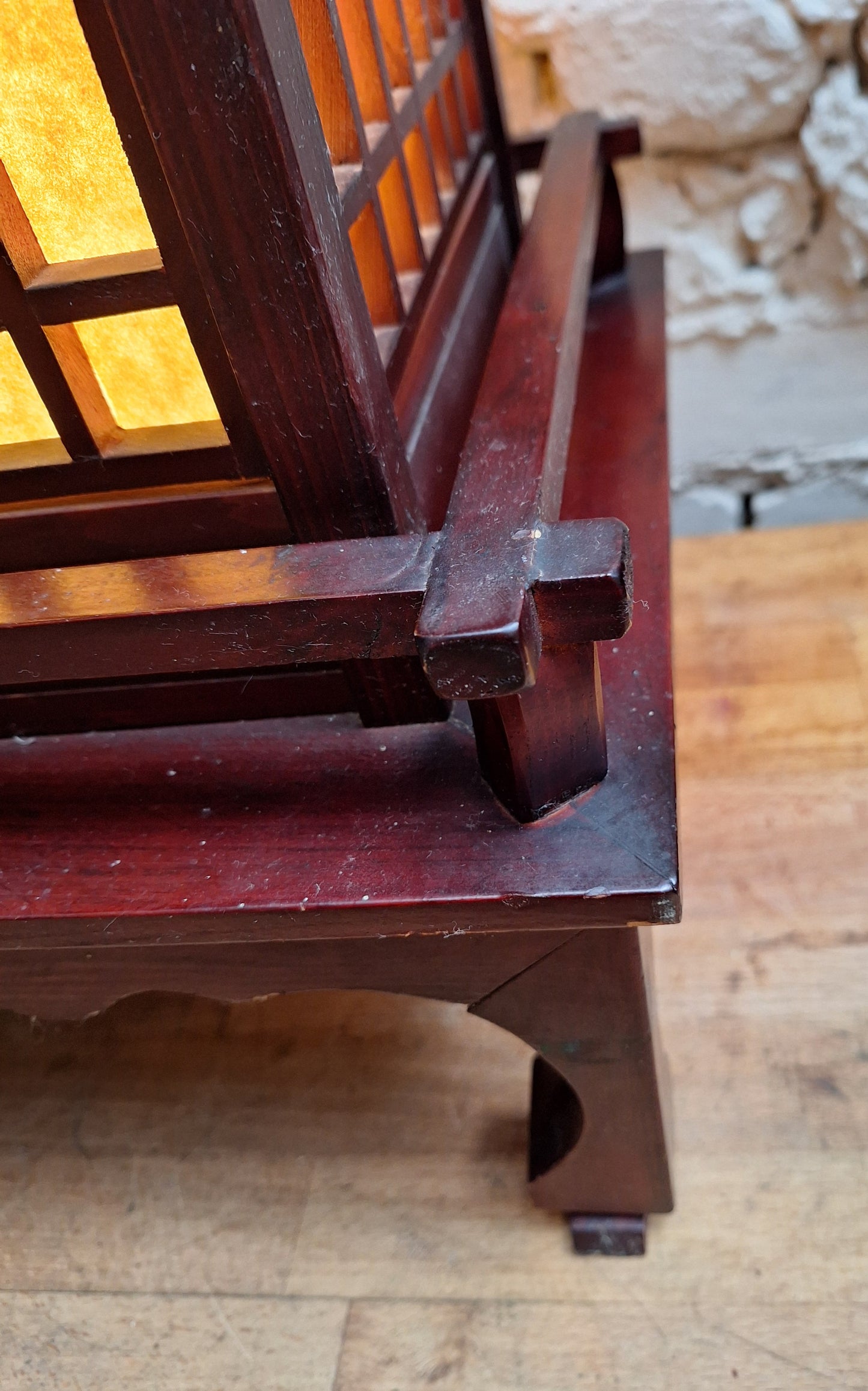 Vintage Japanese Shoji Floor Lantern.