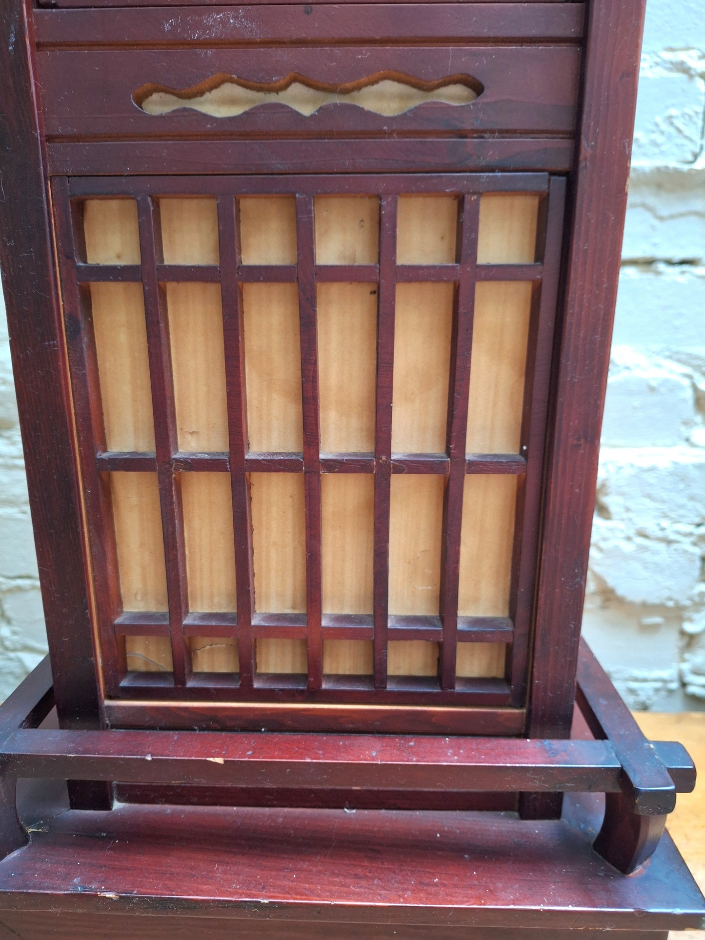 Vintage Japanese Shoji Floor Lantern.