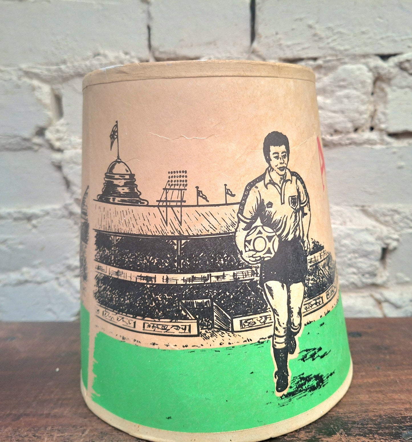 Vintage Original 1970s Arsenal Lampshade