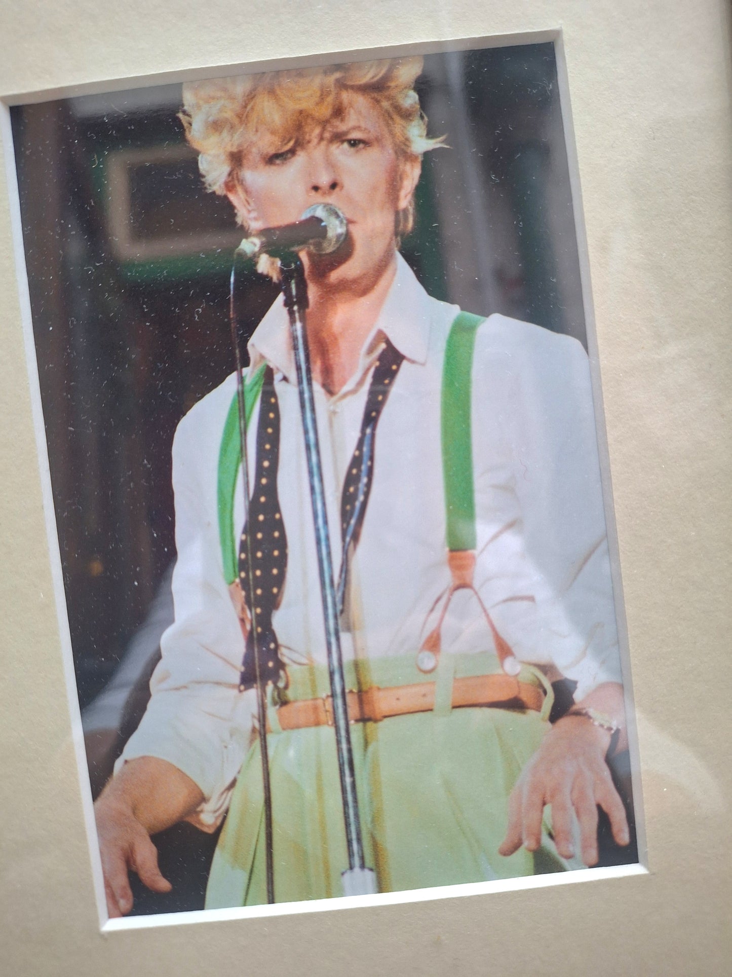 Original David Bowie Framed Photographs