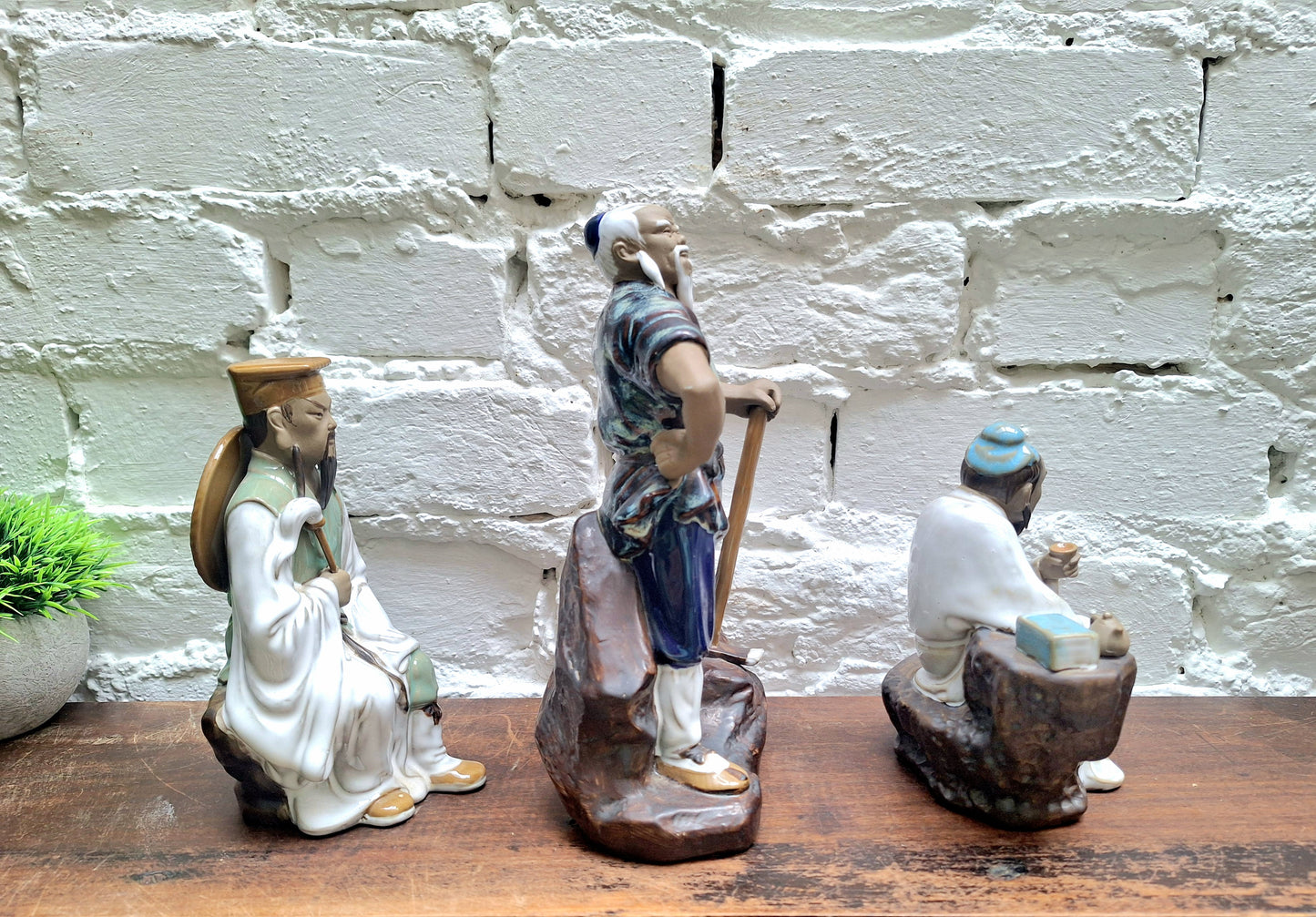 Chinese 'Mudmen' Set of Three.