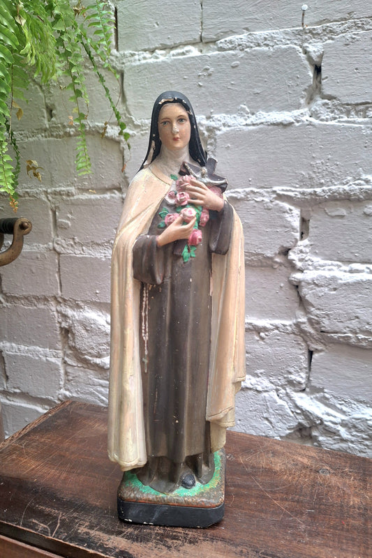 Antique Saint Thérèse of Lisieux or Little Flower.
