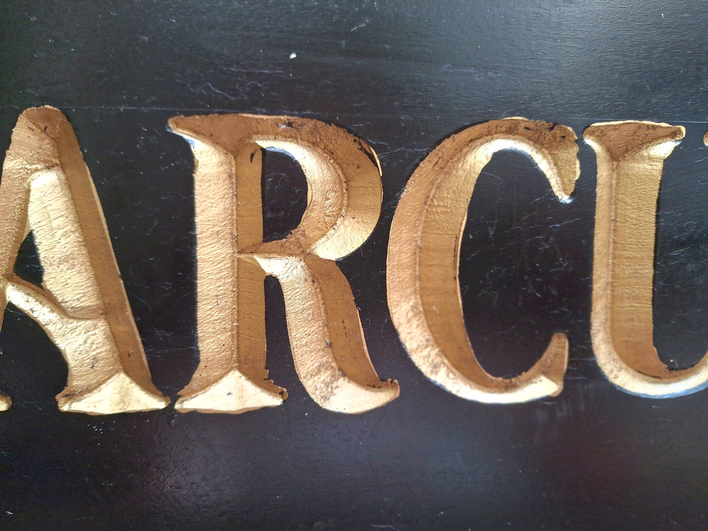 Vintage Wooden Charcuterie Sign