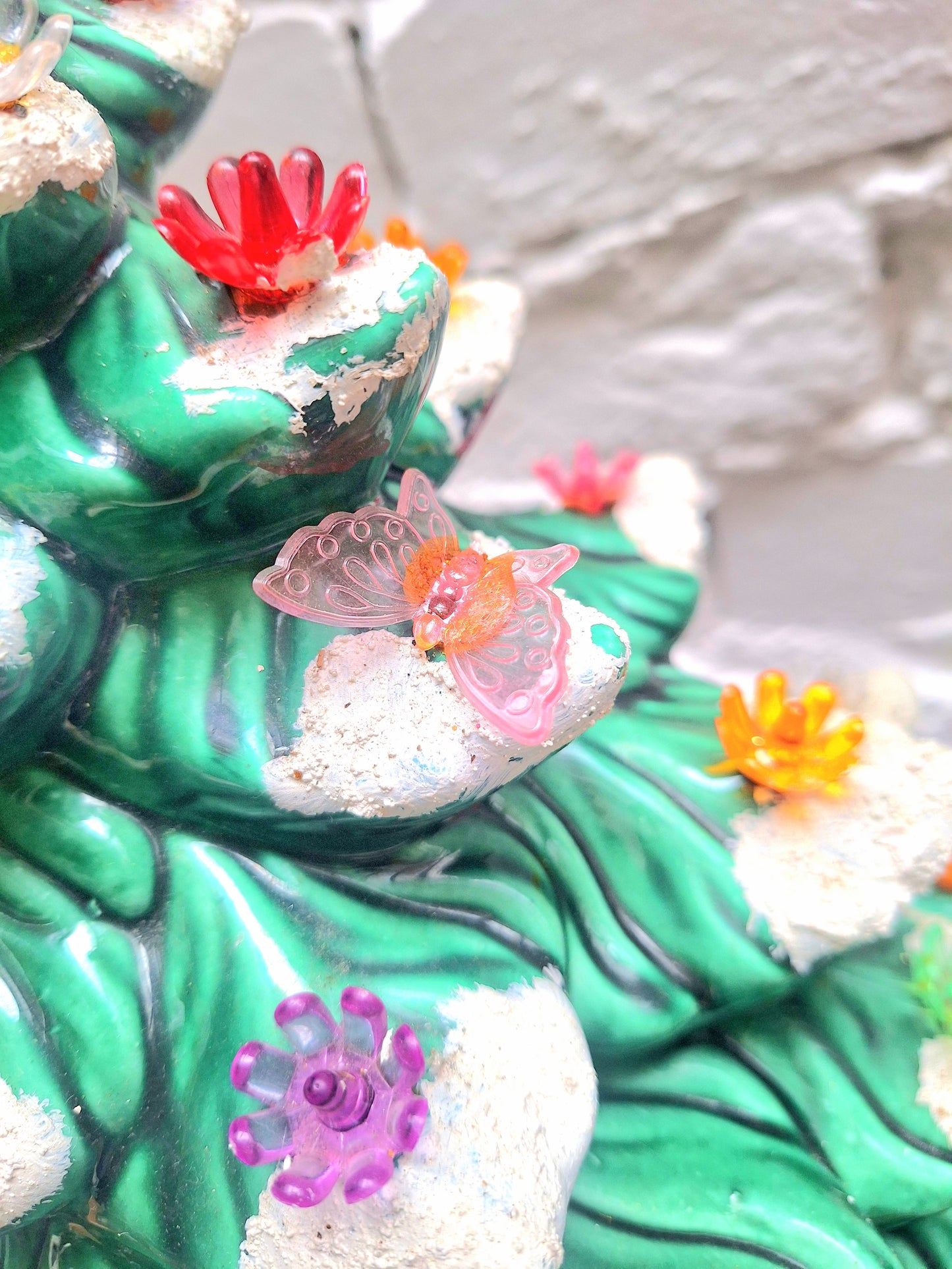 Vintage Ceramic Illuminated Christmas Tree