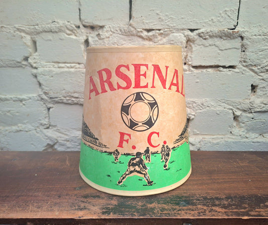 Vintage Original 1970s Arsenal Lampshade