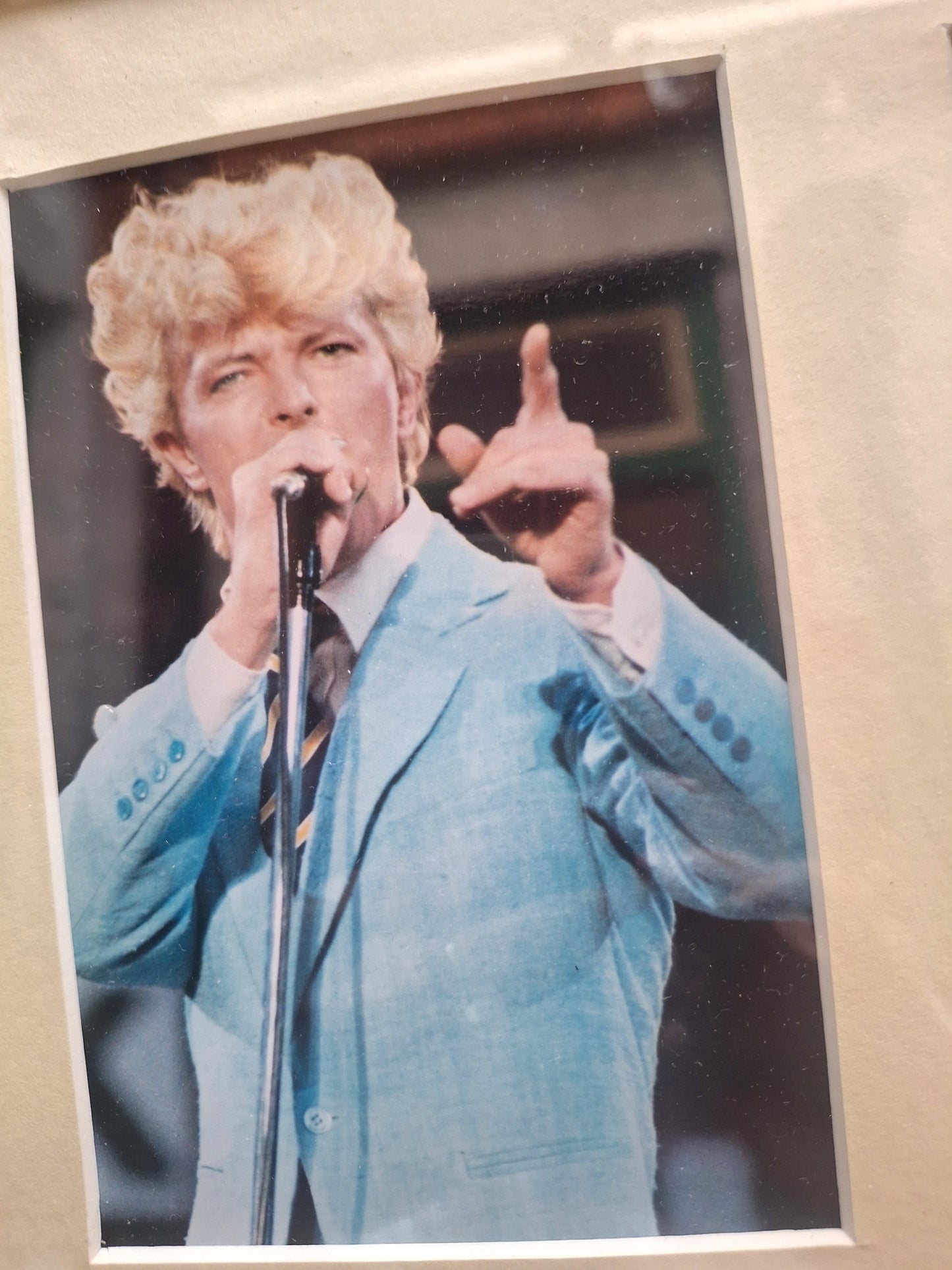 Original David Bowie Framed Photographs.