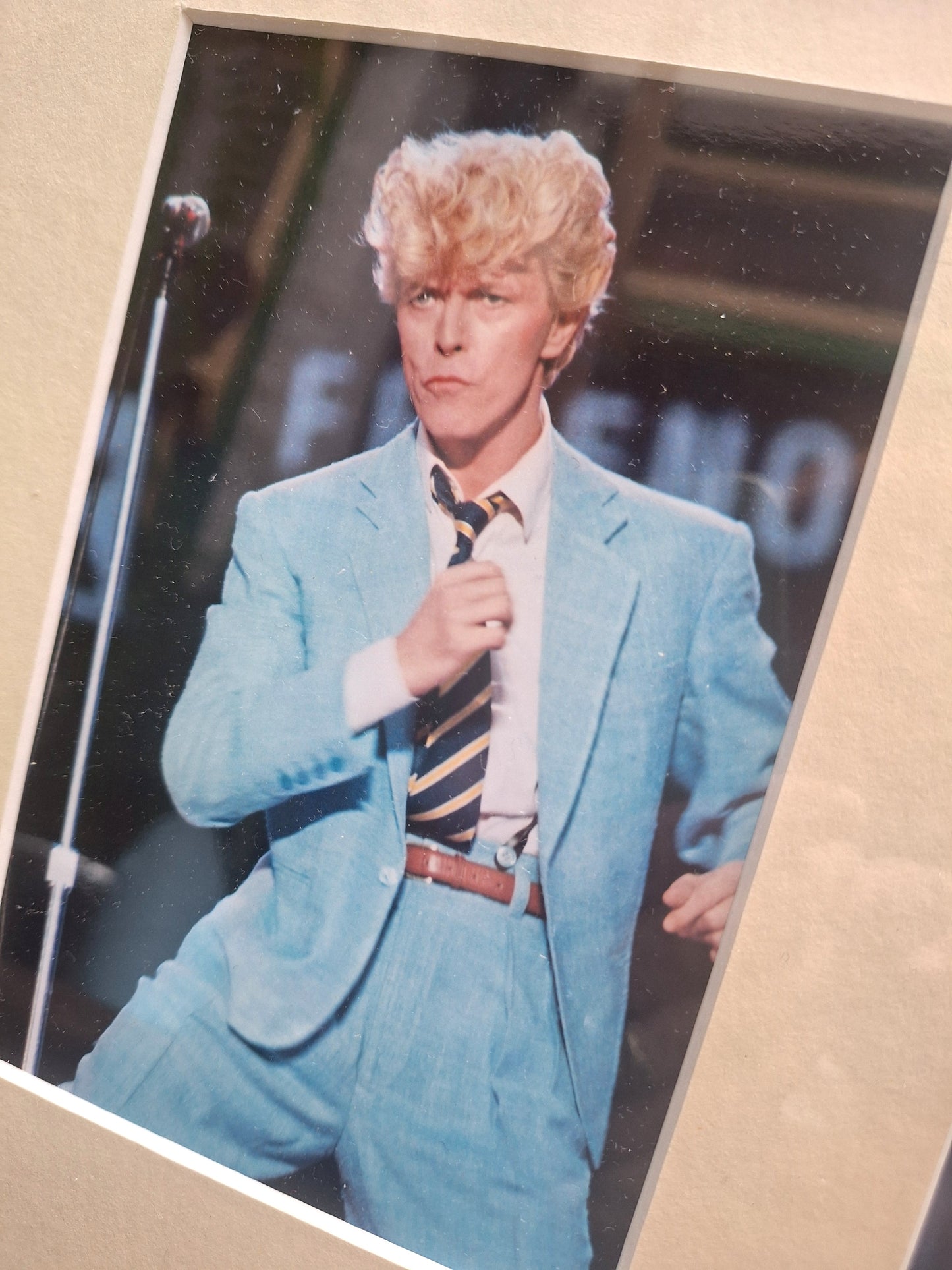 Original David Bowie Framed Photographs.