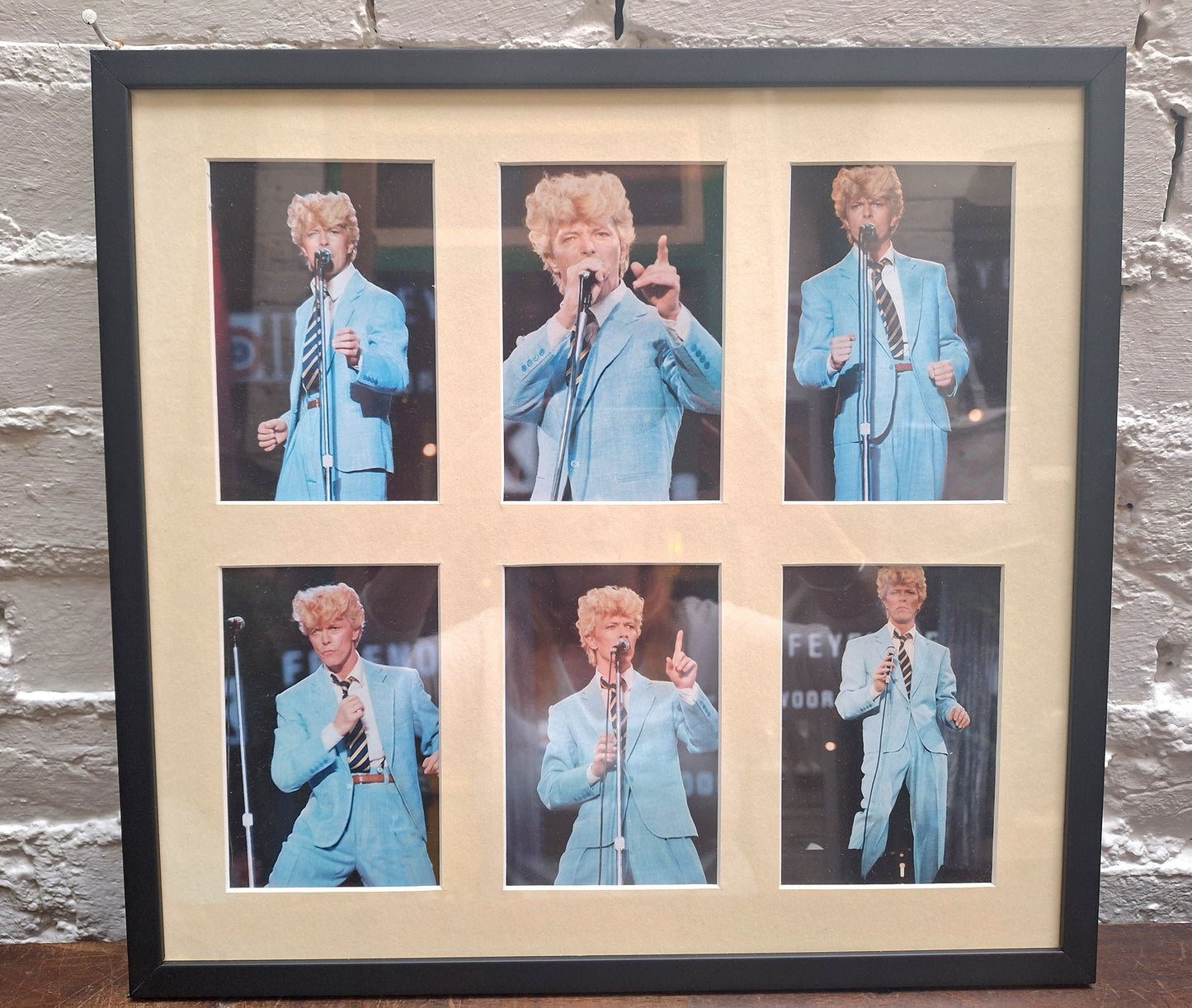 Original David Bowie Framed Photographs.