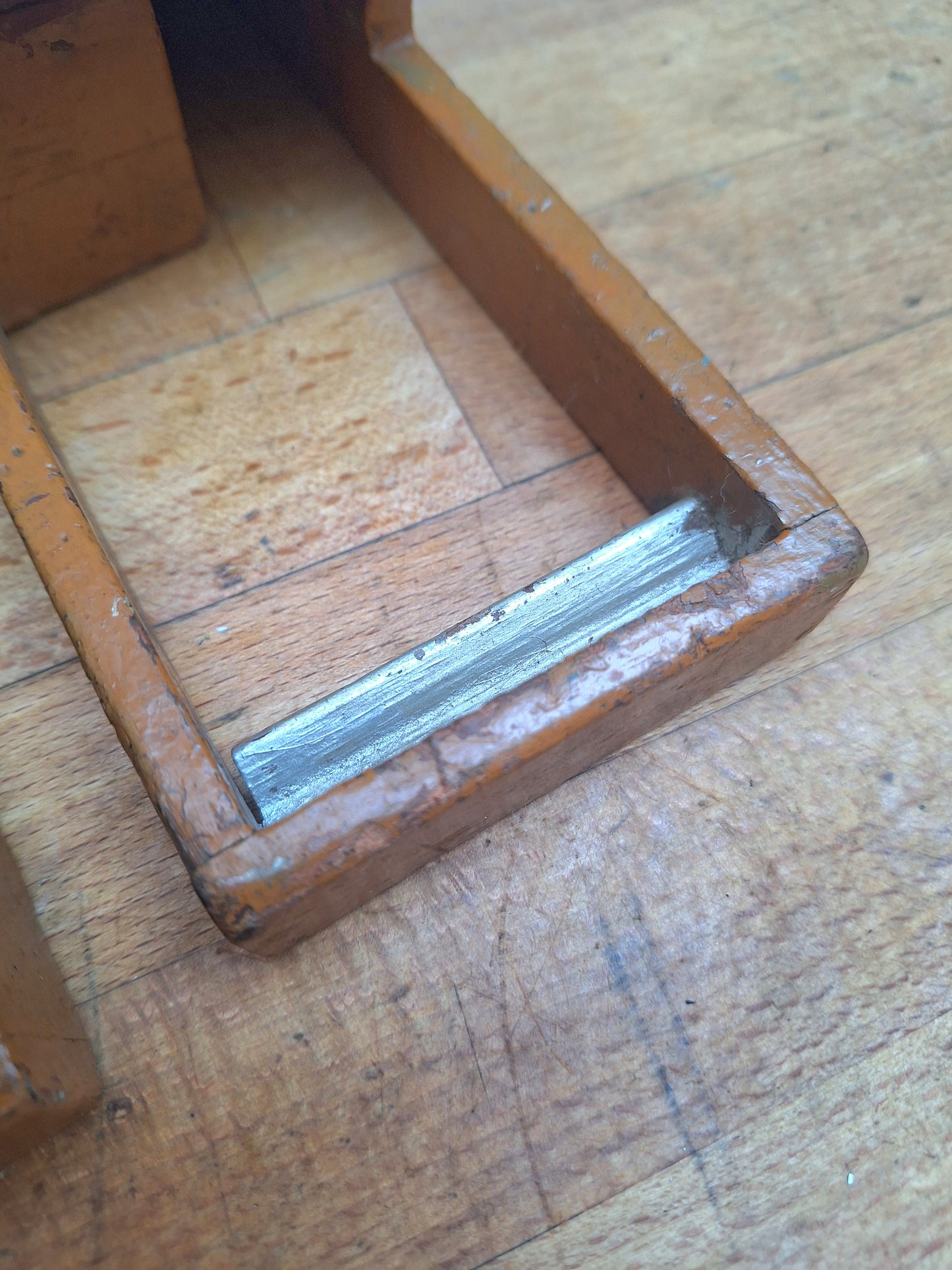 Vintage Scratch Built Wooden Toy Farm