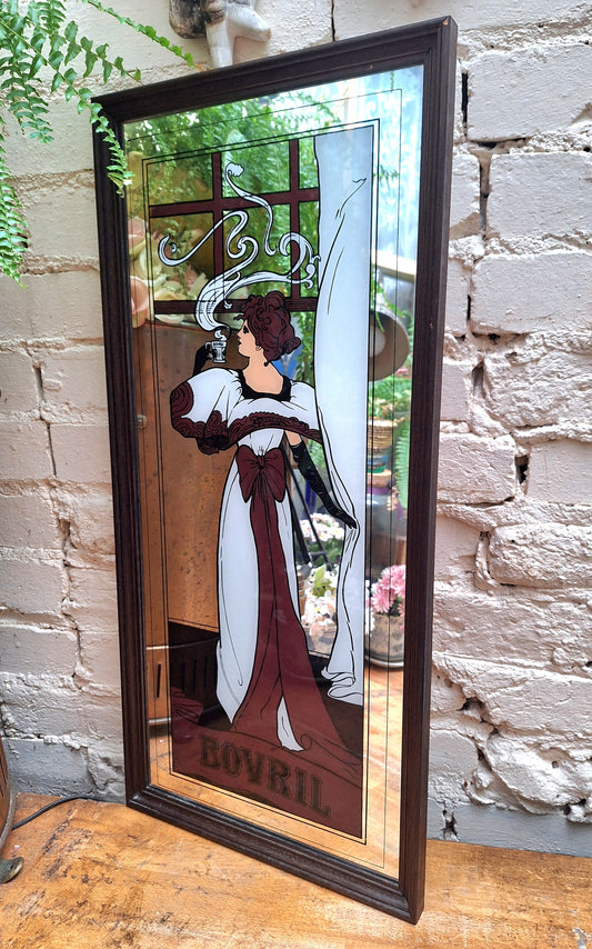 Vintage Bovril Printed Mirror