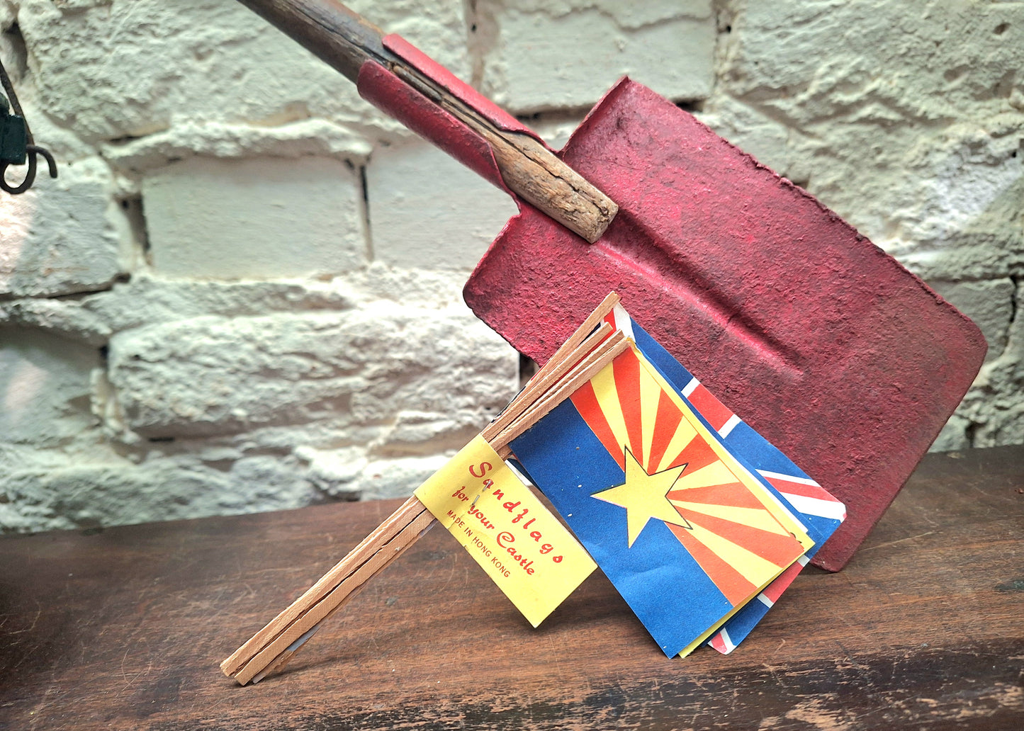 Antique Toy Bucket and Spade