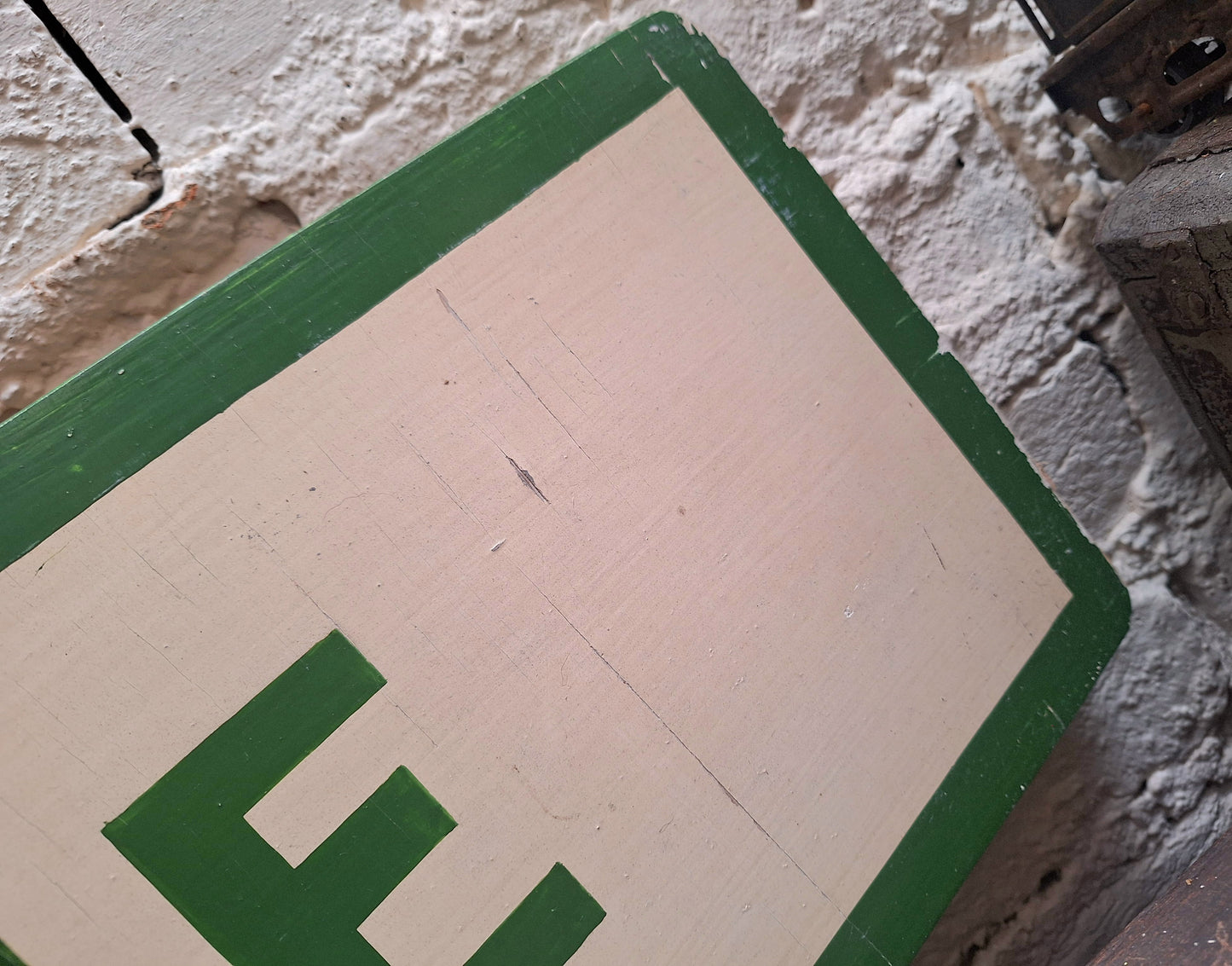 Palm Line Original Depot Wooden Shipping Sign