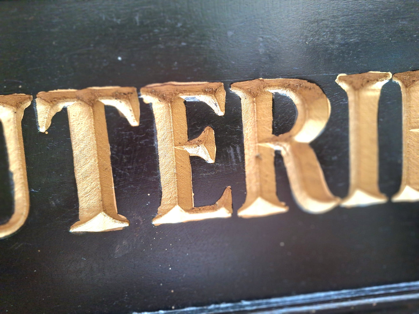 Vintage Wooden Charcuterie Sign
