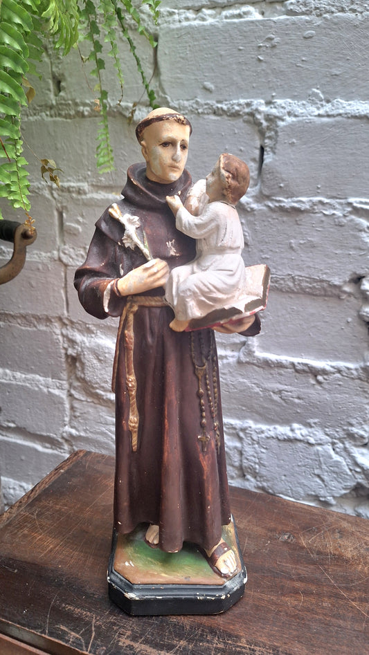 Antique St Anthony of Padua