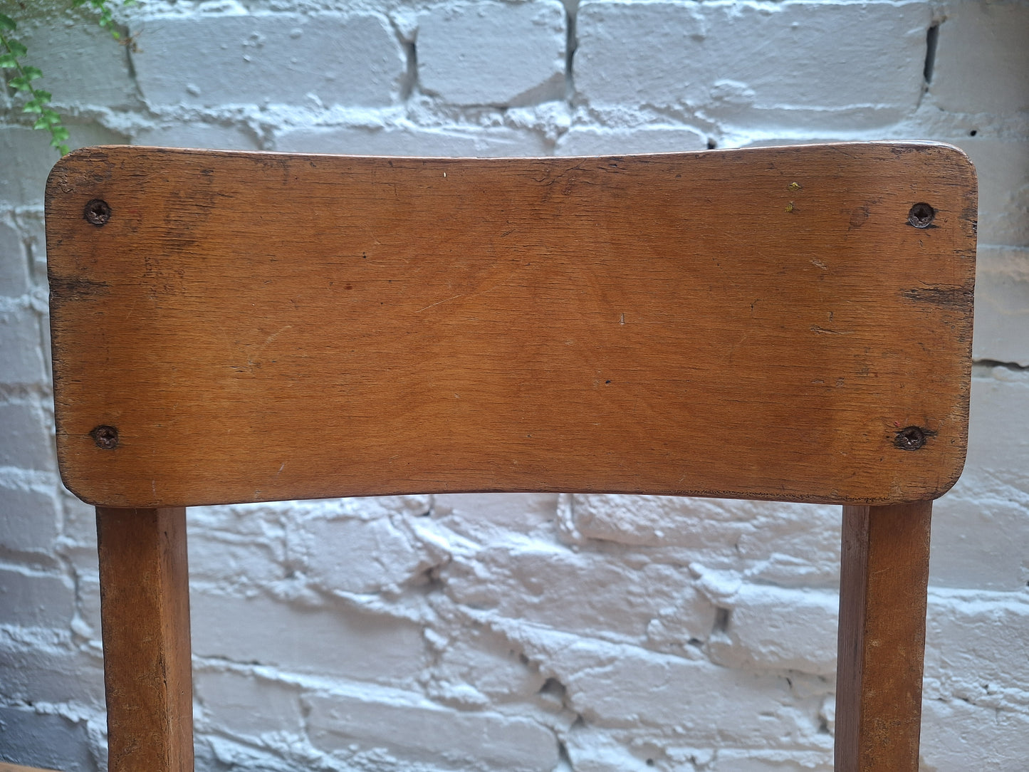 Vintage Child's Wooden School Chair