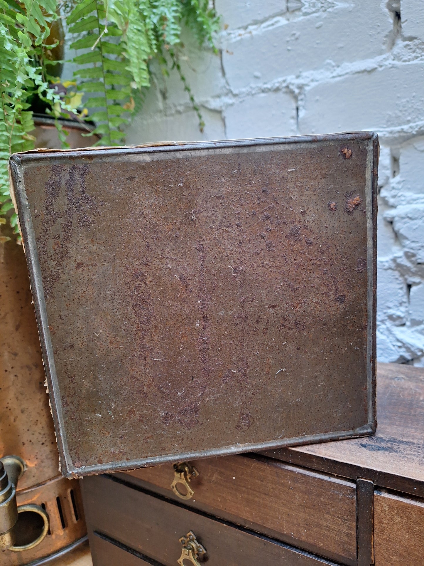 Vintage James Pascall Ltd. Ice Wafer Biscuits Shop Display Tin.