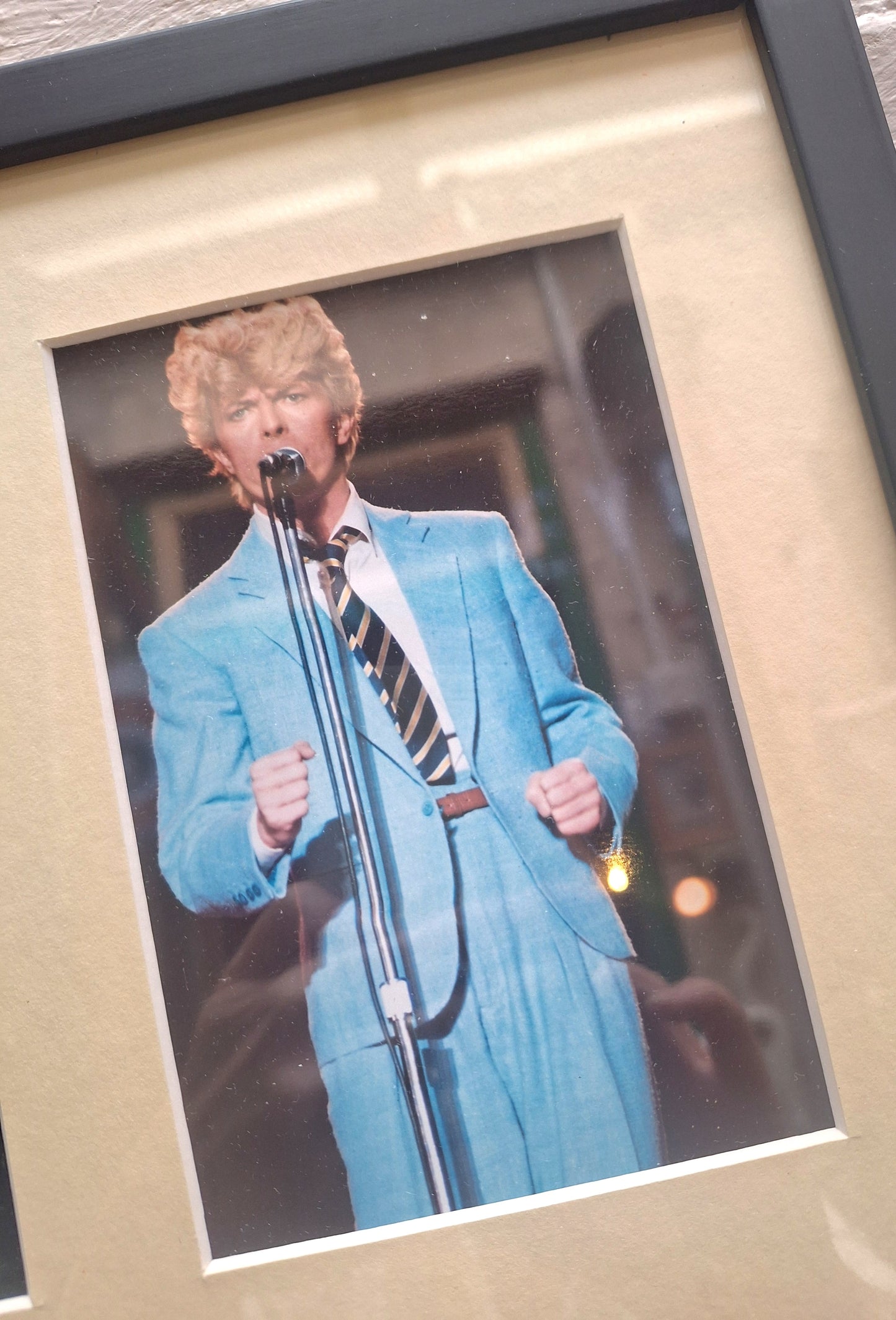 Original David Bowie Framed Photographs.