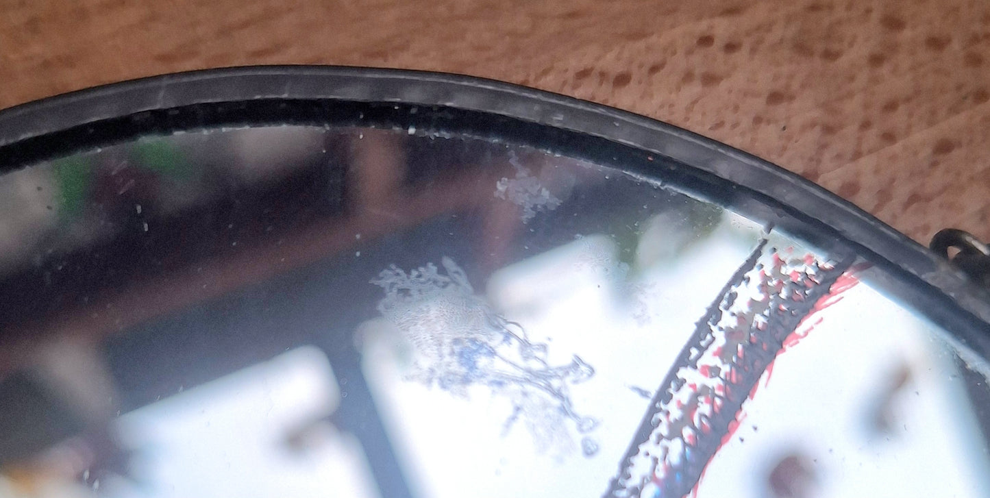 Vintage Set of Four Hanging Birds Mirrors