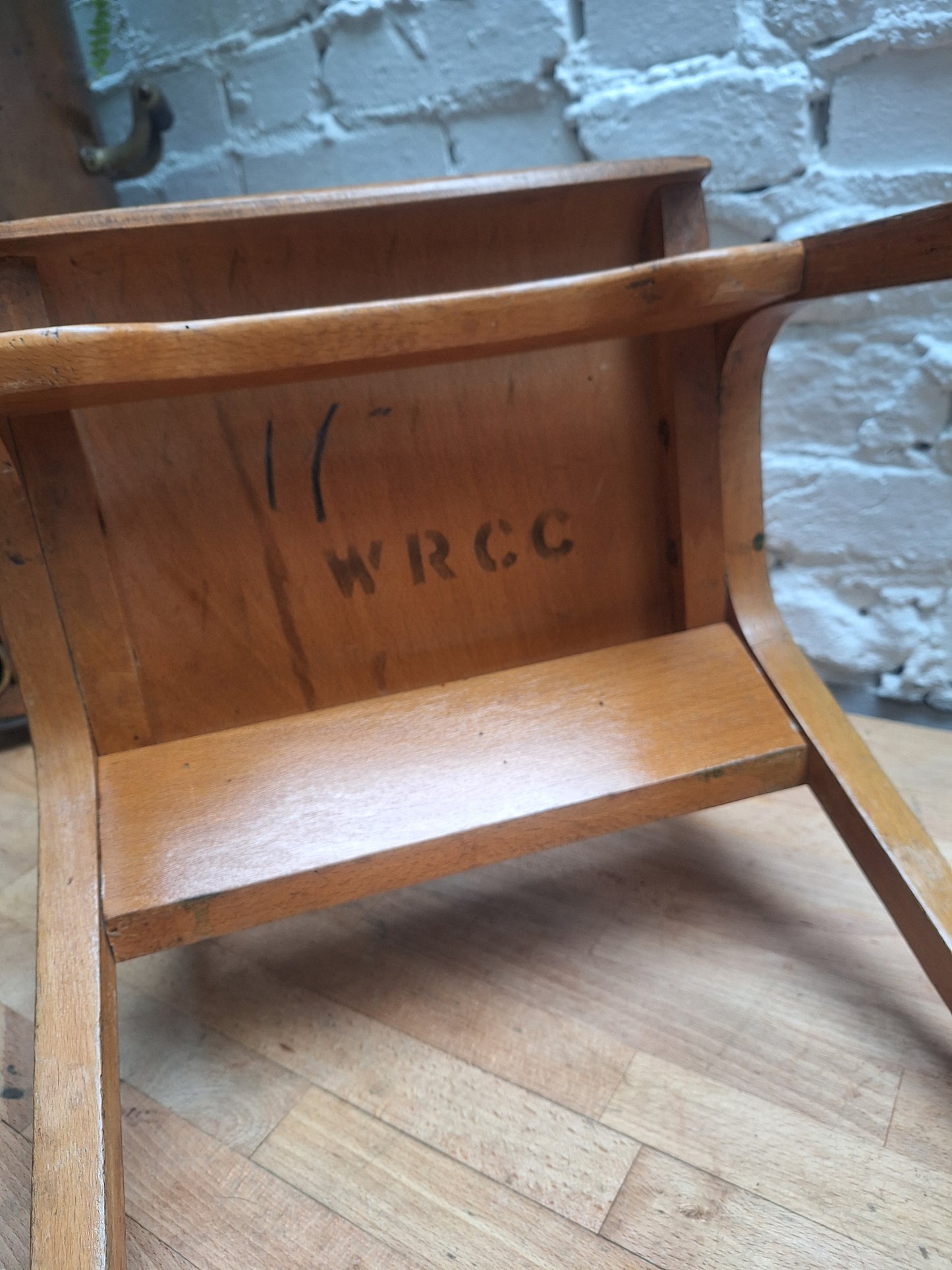 Vintage Child's Wooden School Chair