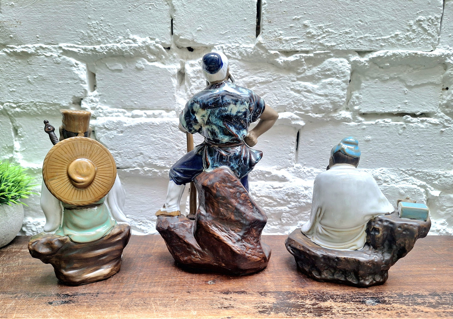 Chinese 'Mudmen' Set of Three.