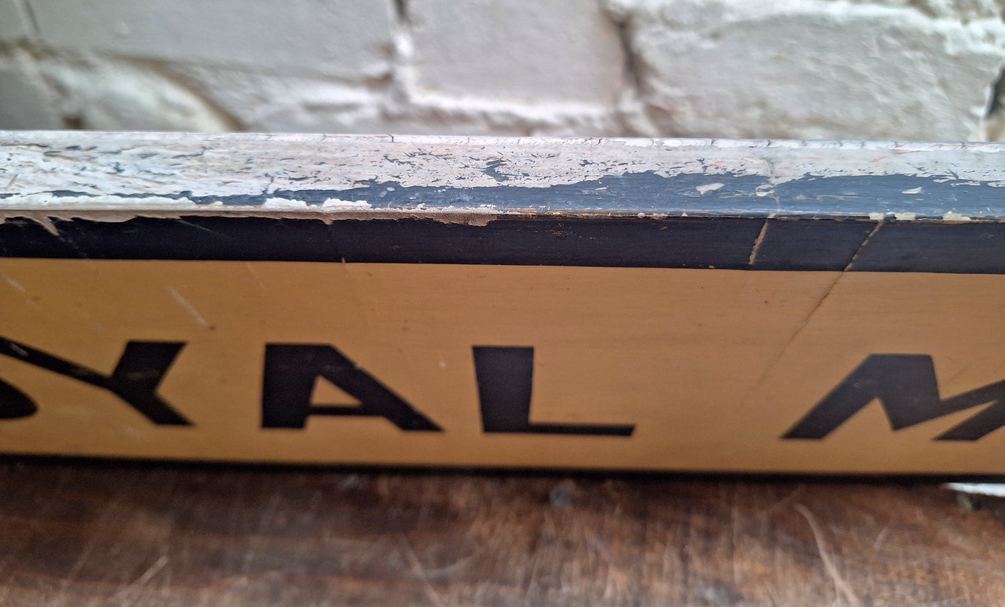 Royal Mail Lines Original Wooden Depot Sign